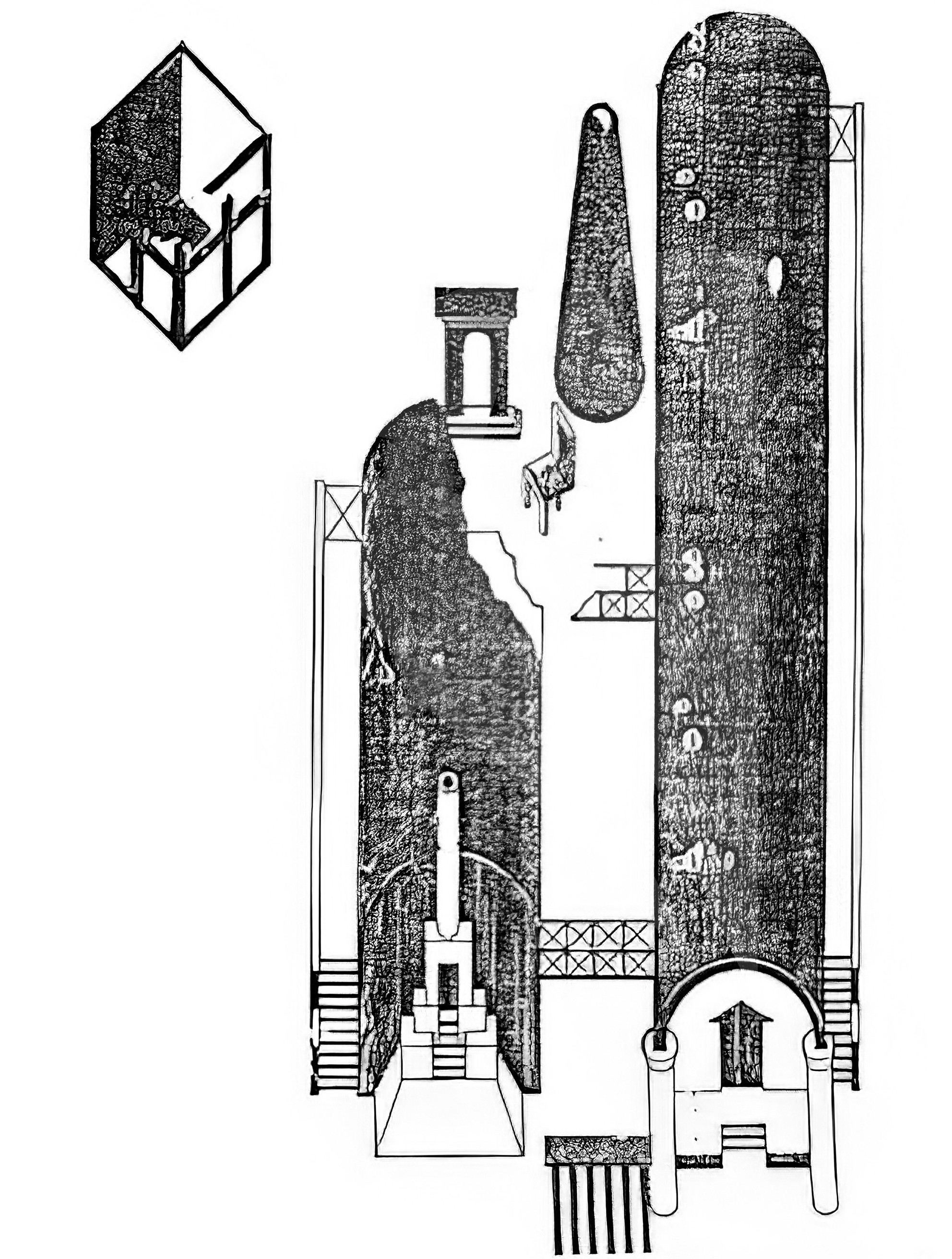 Figure 2. Wang Shu, 1988, Zhou Enlai Memorial Hall, Wang Shu’s Postgraduate Coursework