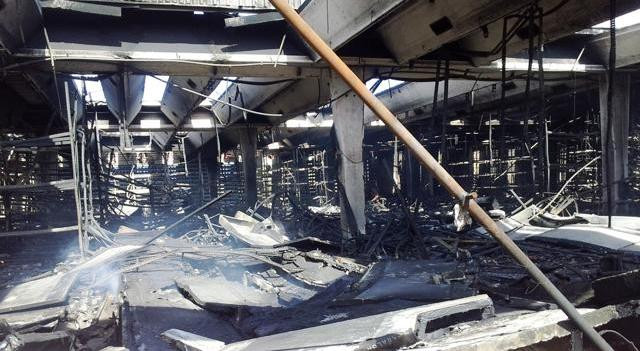 Figure 7. G. Maggio, Scarmagno, cosa resta della fabbrica distrutta, 21 Marzo 2013. ©La Stampa