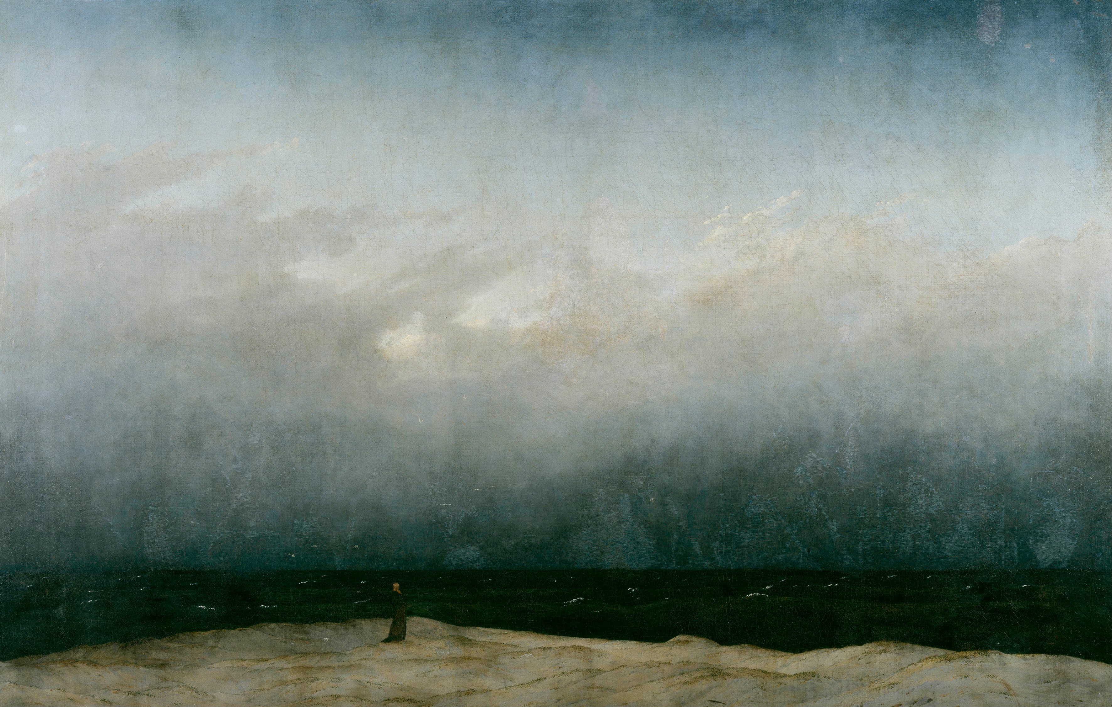 Figure 1. Caspar David Friedric, Der Mönch am Meer (1808-1810)